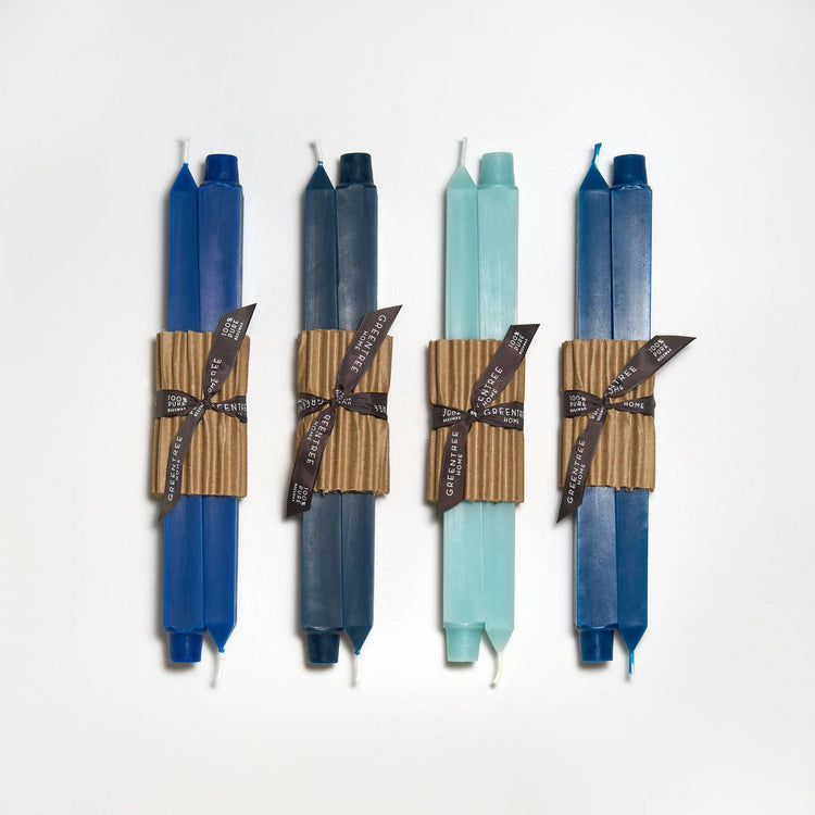 12" Square Taper Candles: Tangerine