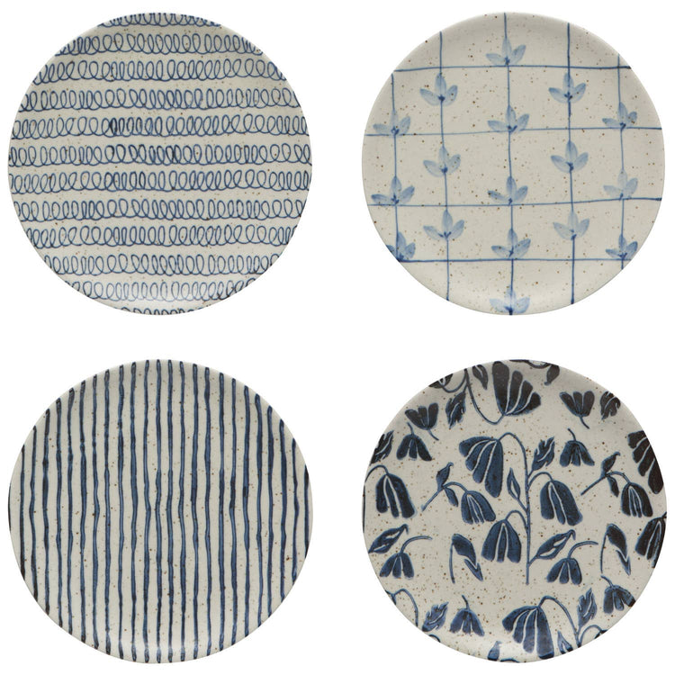 Bundle Element Appetizer Plates - Set of 4