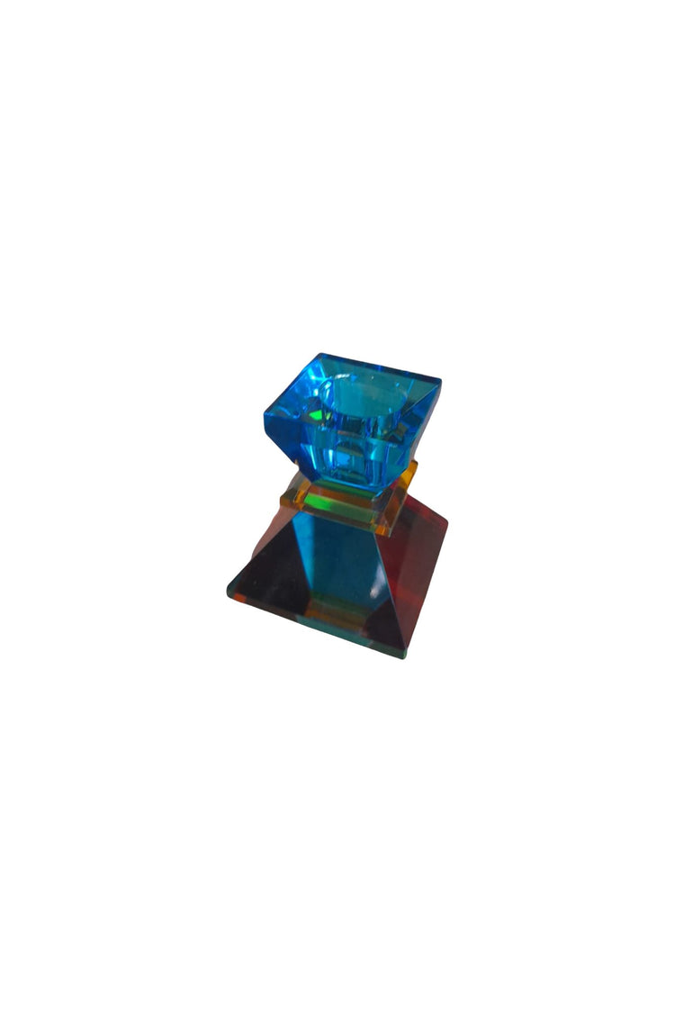 Crystal candleholder 3" by Les Ottomans
