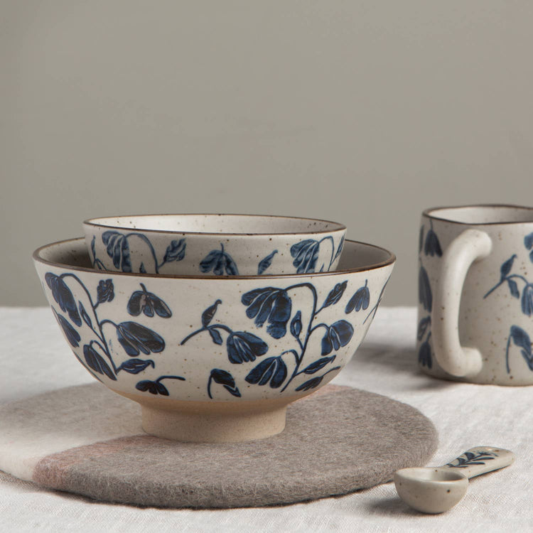 Posy Element Floral Salad Bowl - 6.25"