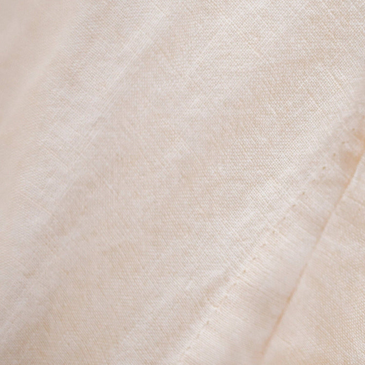 Luxurious White Linen Bed Sheet Set, King