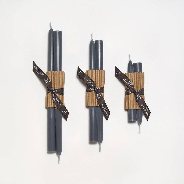 Every Day Tapers: Blue slate / 6"