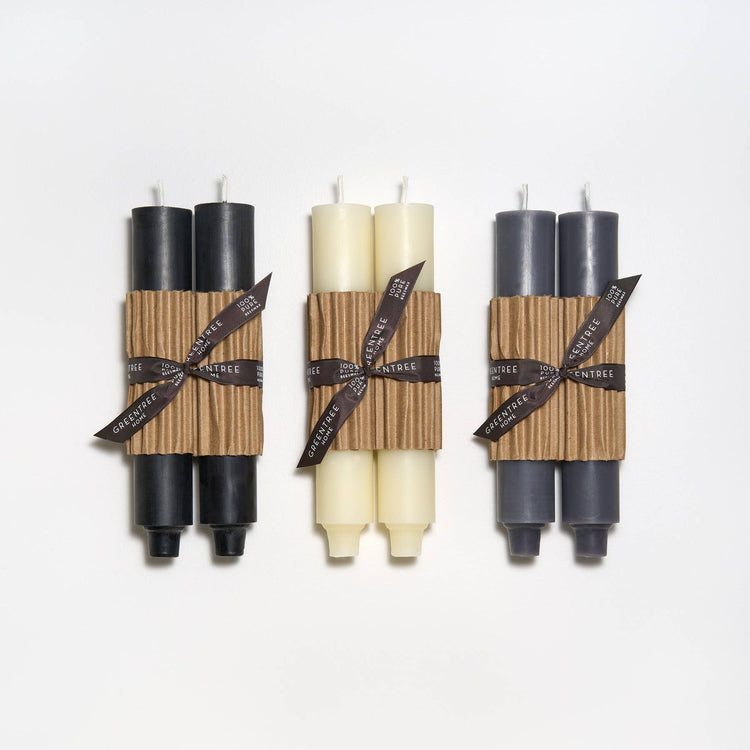 9" Column Tapers: Burnt amber