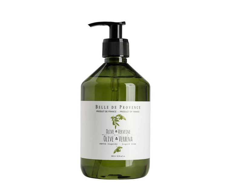 Belle De Provence Olive & Mint Liquid Soap