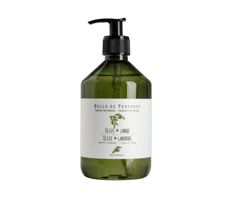 Belle De Provence Olive & Mint Liquid Soap