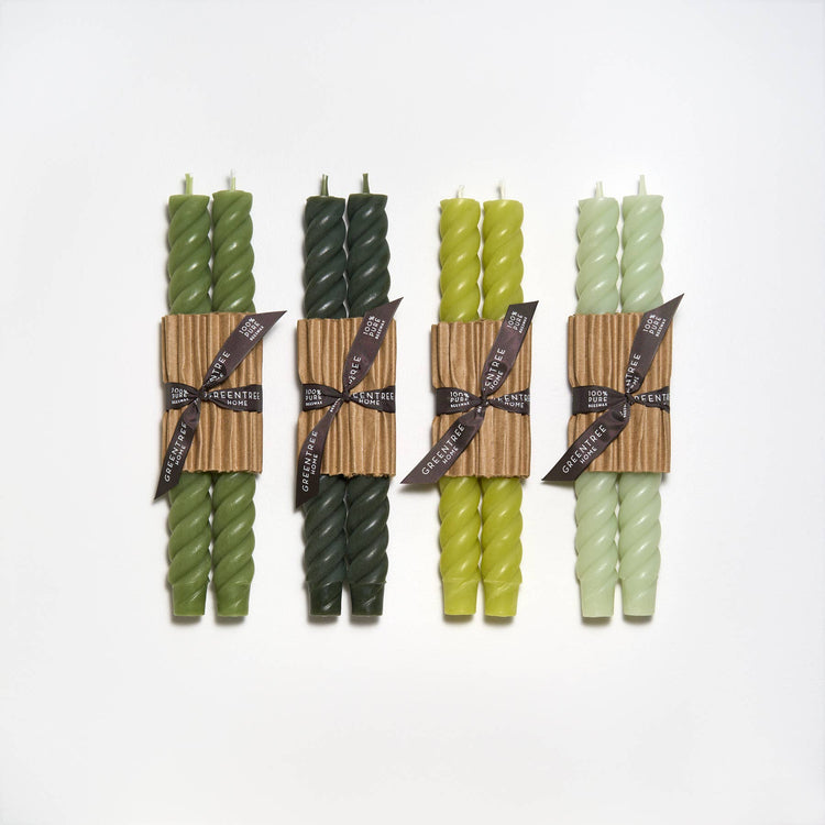 10" Rope Tapers: Cream