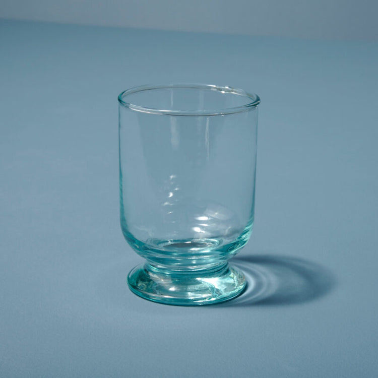 Recycled Glass Footed Tumbler - 14oz