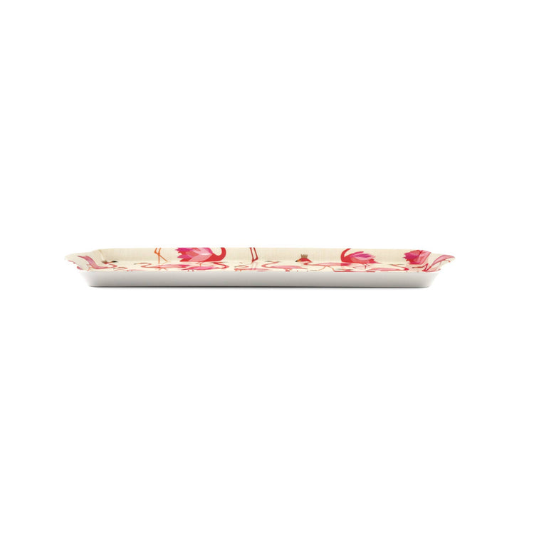 The Flamingo Collection Melamine Sandwich Tray: Melamine / SM Flamingo