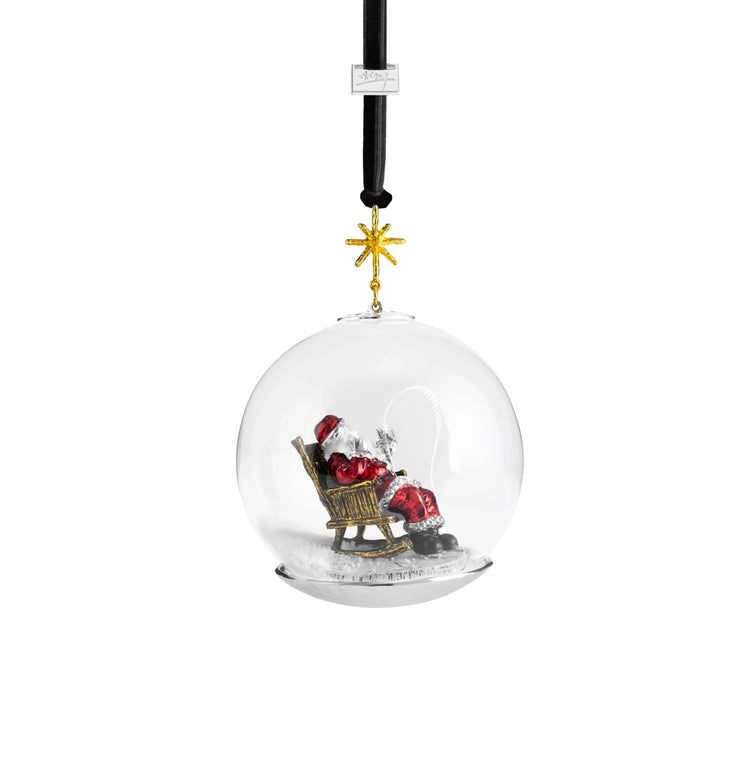 Michael Aram Santa Snow Globe Ornament