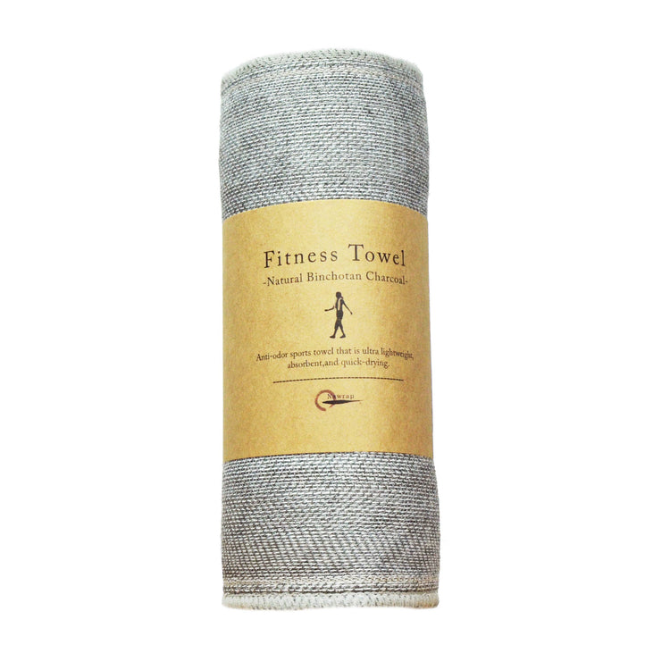 Nawrap Charcoal-infused Fitness Towel, Naturally Anti-Odor - Citrus