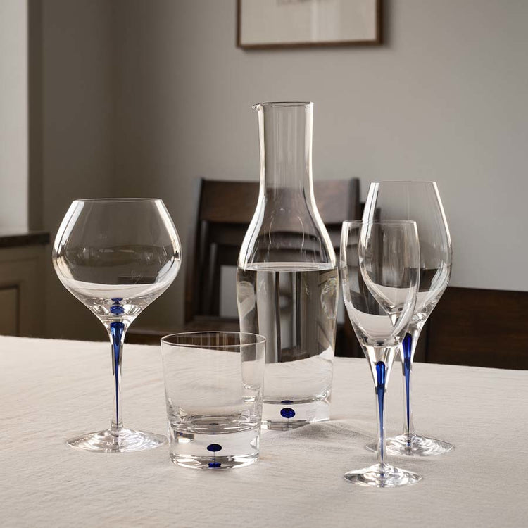 Orrefors Intermezzo Blue DOF Glass