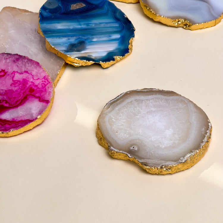 Coasters S/4 Salt Agate