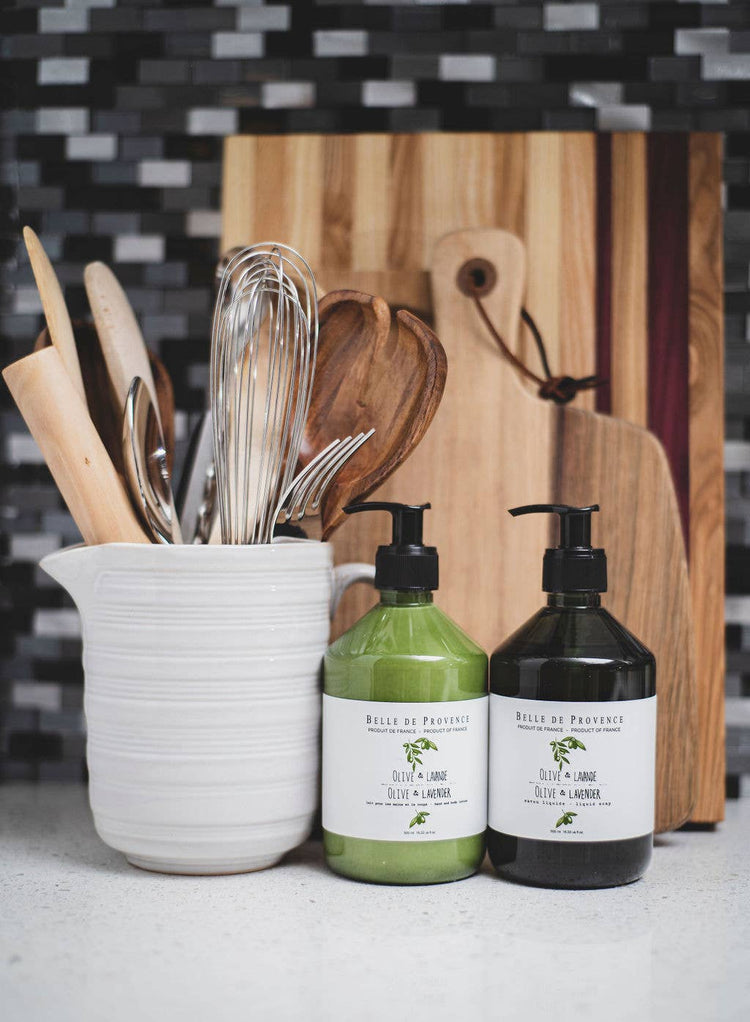 Belle De Provence Olive & Mint Liquid Soap