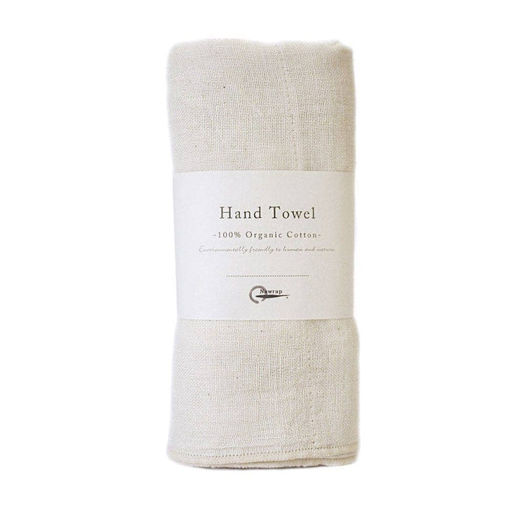 Nawrap Organic Cotton Hand Towel - Brown