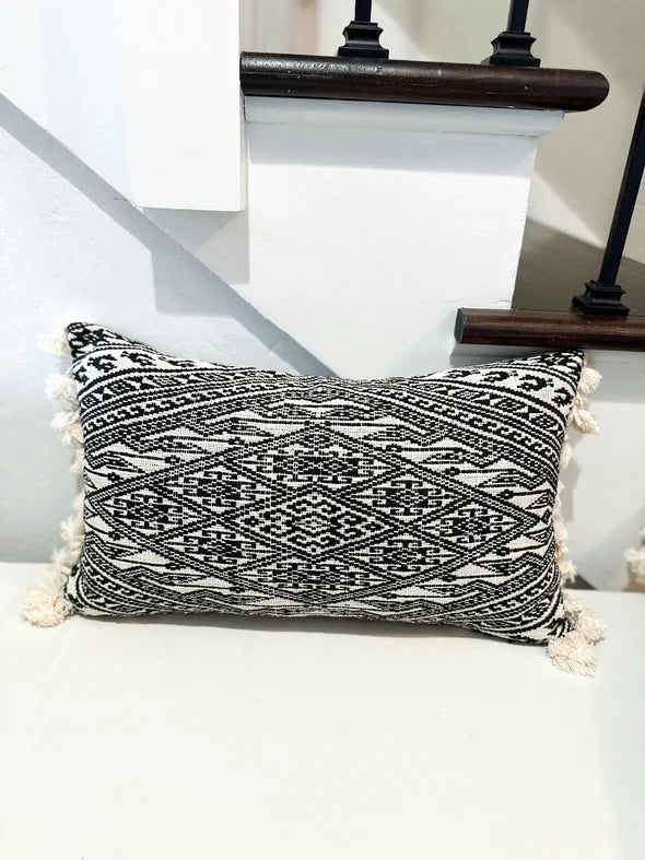 legant Brown Lao Lumbar Pillow 11x20 with insert
