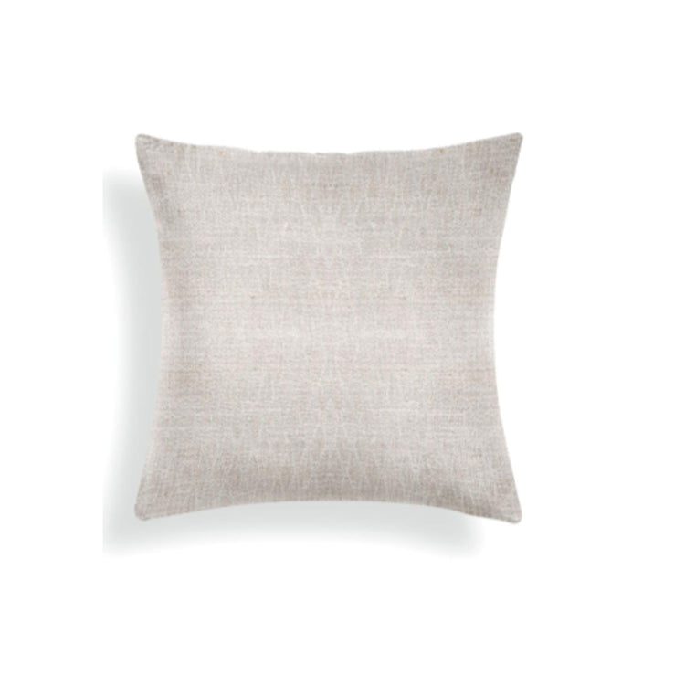 Natural Jacquard Eri Silk Pillow 16x16 with insert