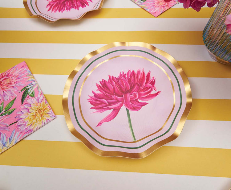 Dahlia Garden Appetizer/Dessert Bowls/8pk