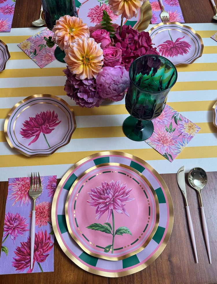 Dahlia Garden Appetizer/Dessert Bowls/8pk