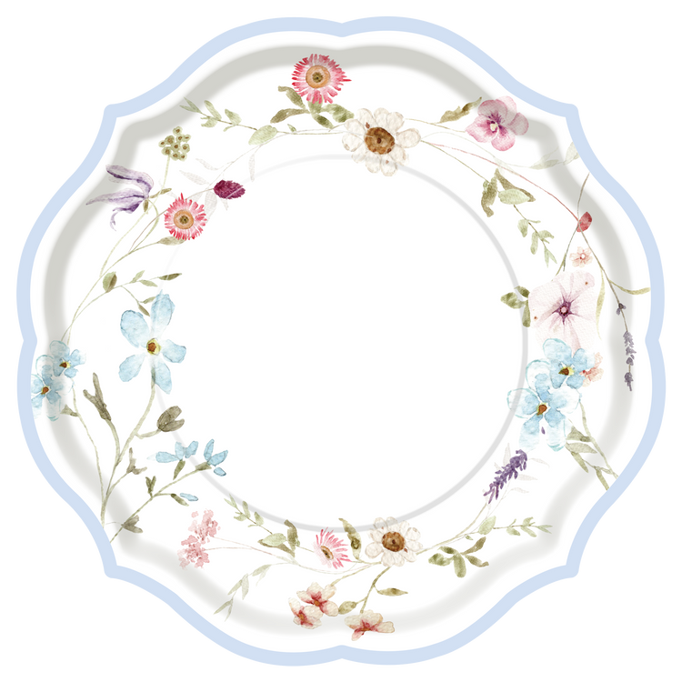 Floral Fields Dinner Plate /16pkg
