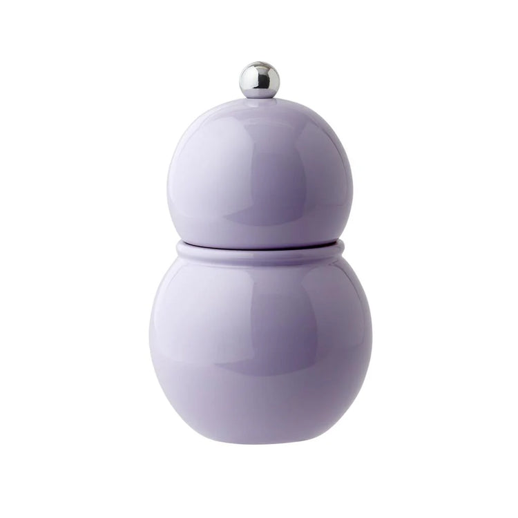 Salt Pepper Mill, Bobbin Chubbie, Lilac, 12cm