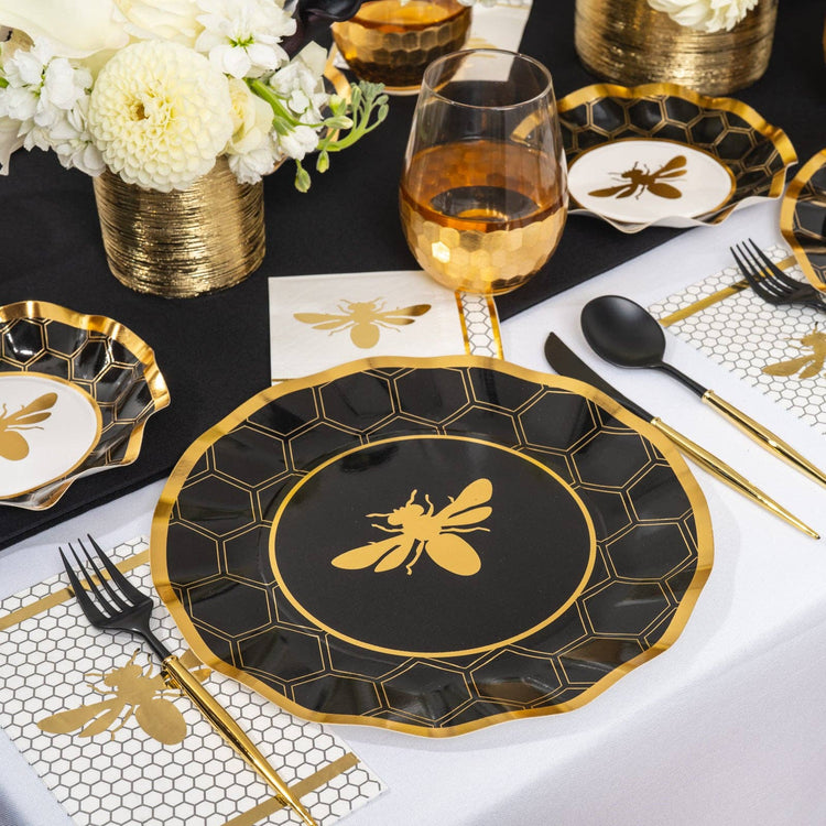 Honeybee Appetizer Bowls | 8pk Eclectic Maximalist Table