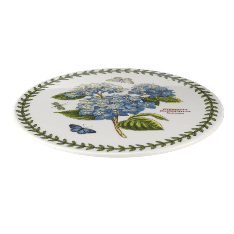 Hydrangea Trivet Porcelain | Floral Kitchen Decor