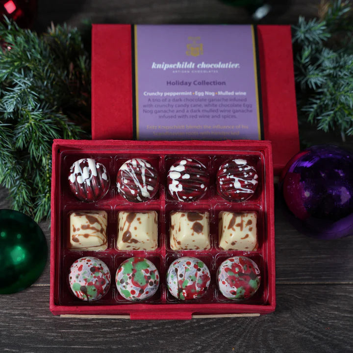 Holiday Trio: Mulled Wine, Eggnog, Candy Cane, 12pc