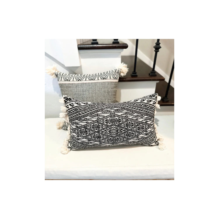 legant Brown Lao Lumbar Pillow 11x20 with insert