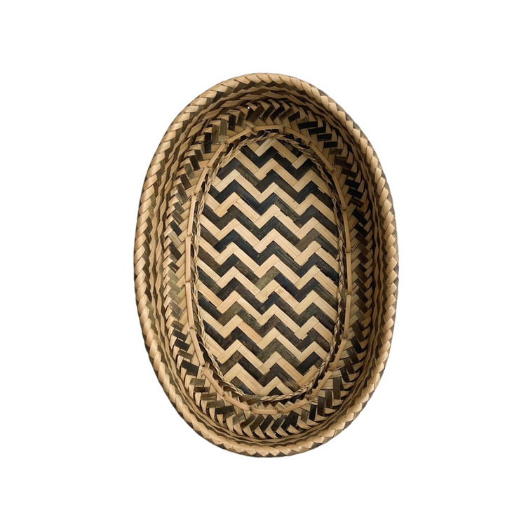 Basket, Luang Prabang Khmu, Oval