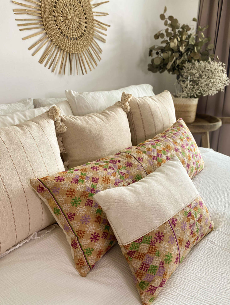 Artistic Parasols Mekong Pillow 11x18 with insert