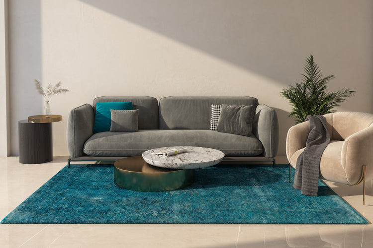 Rug, Lacuna Blue 5'6"x8'