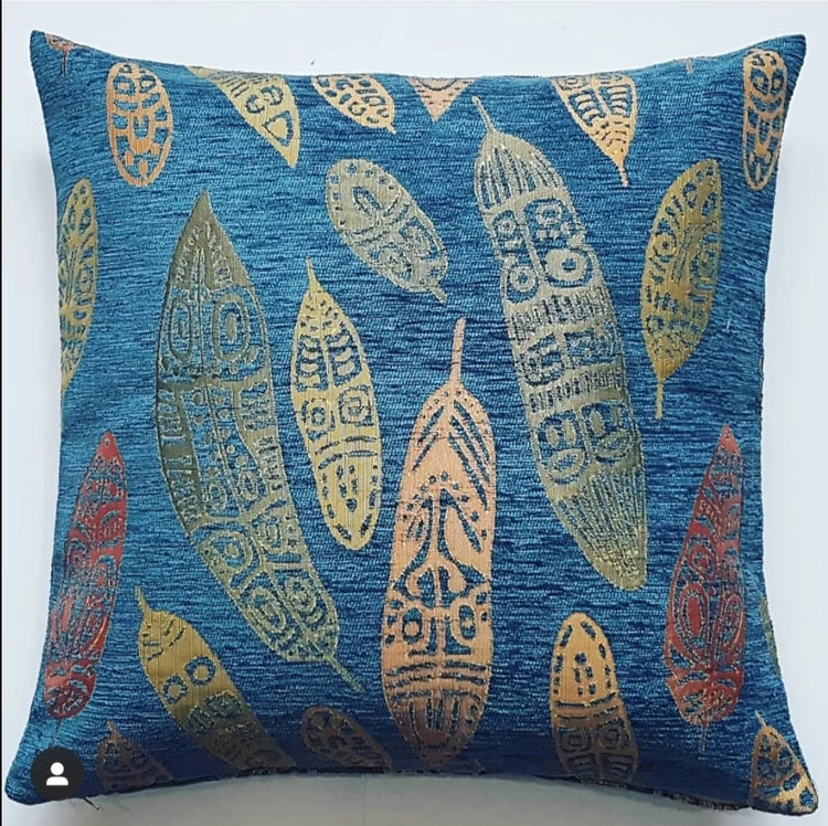 Bahman Blue Maya Cushion
