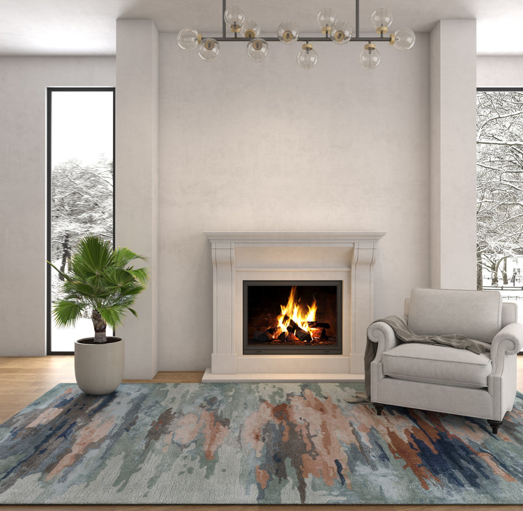 Rug, Genesis Blue 6'x9'