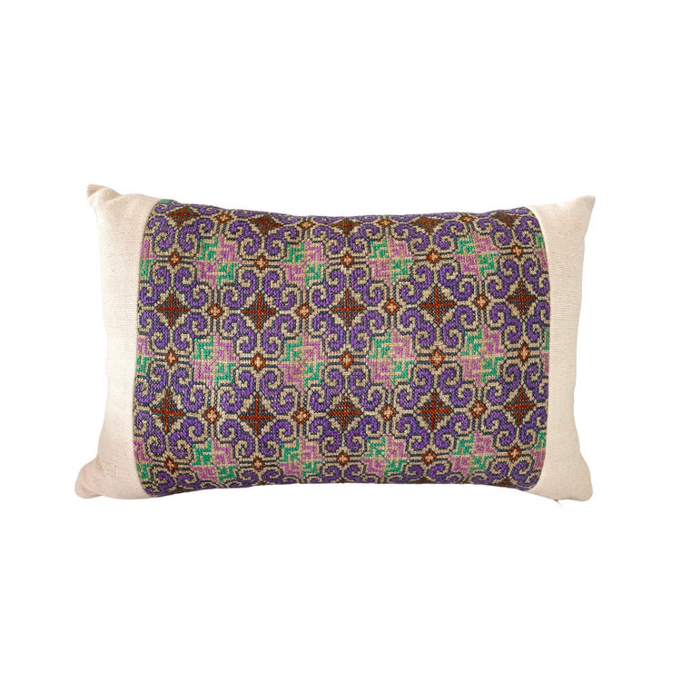 Artistic Kanom Mekong Pillow 11x18 with insert