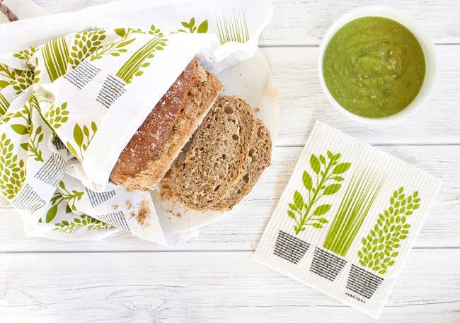 Dishcloth & Tea Towel Bundle in Herbs