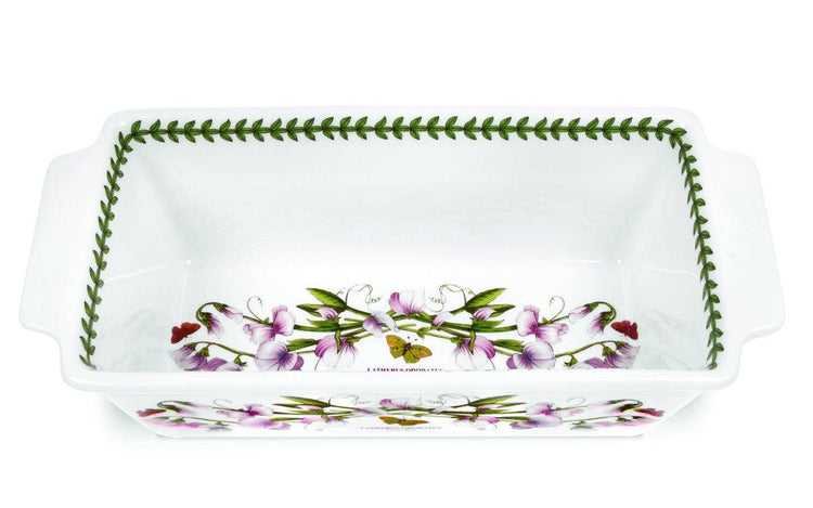 Botanic Garden Meatloaf Dish: Fine Porcelain / Botanic Garden