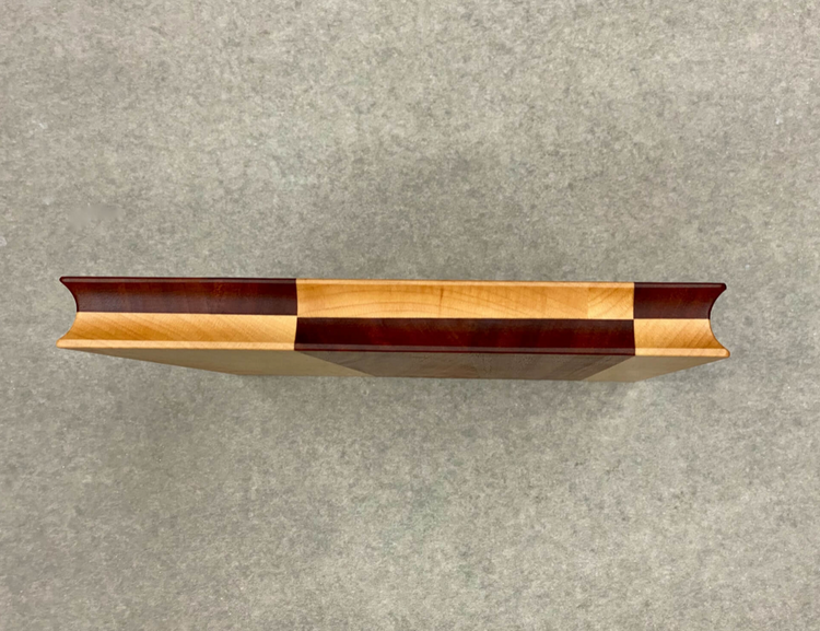 Board, Colorblock III, Mahogany/Walnut/Maple