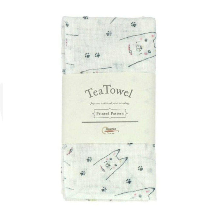 Nawrap Tea Towel Flowers