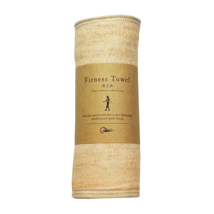 Nawrap Charcoal-infused Fitness Towel, Naturally Anti-Odor - Citrus