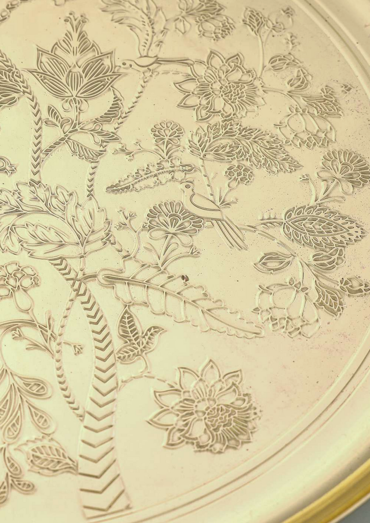 Side Plate, Fatehsagar Etched 9" dia