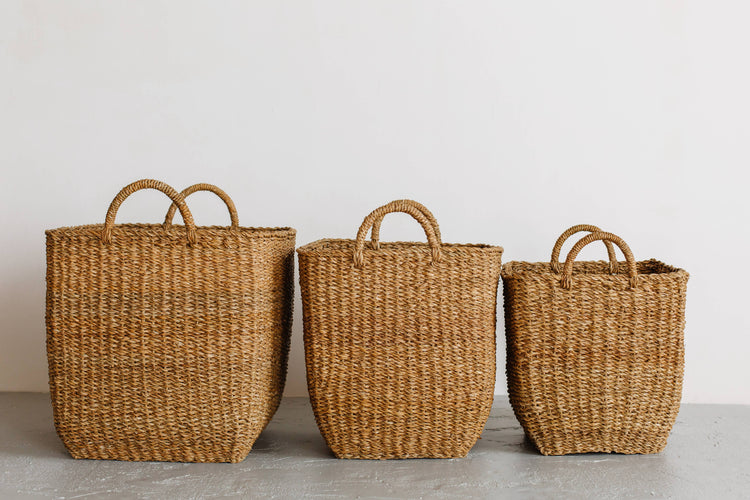 Basket, Square Laundry, Harvest