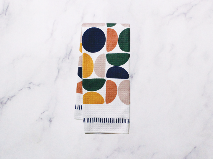 Dish Towel in Geo Boho Classic