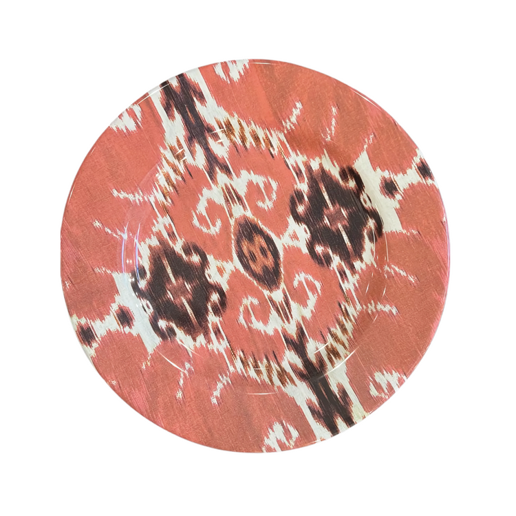 Ceramic Porcelain Dinner Plate Pink Pink by Les Ottomans