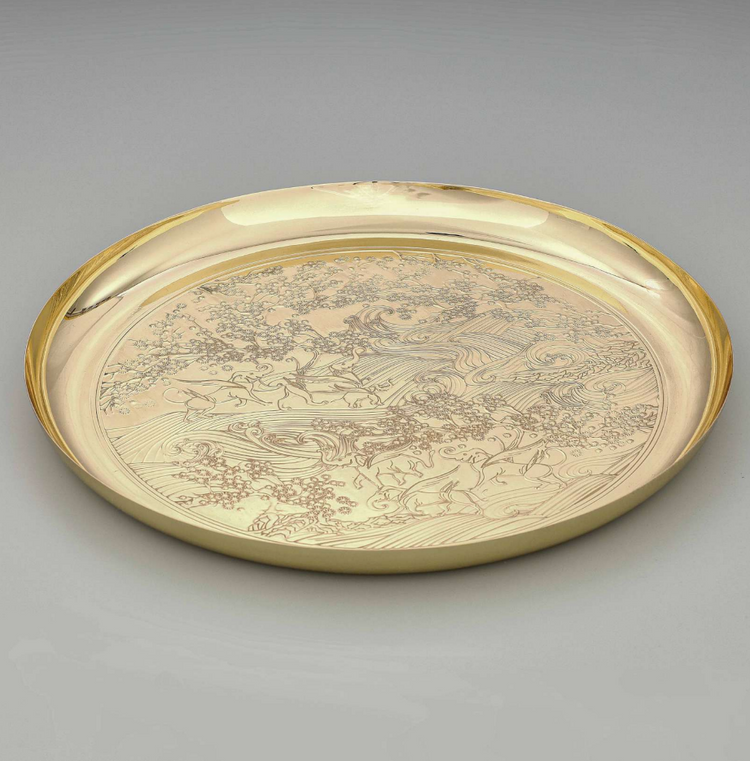 Side Plate, Jag Mandir 14" dia
