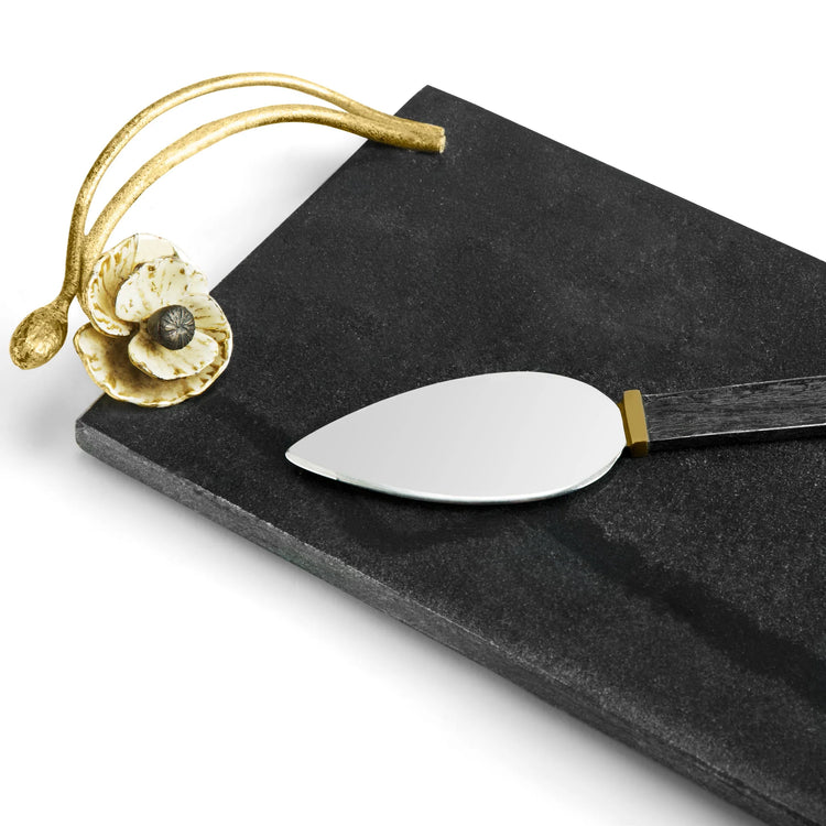 Anemone Small Cheese Board with Spreader