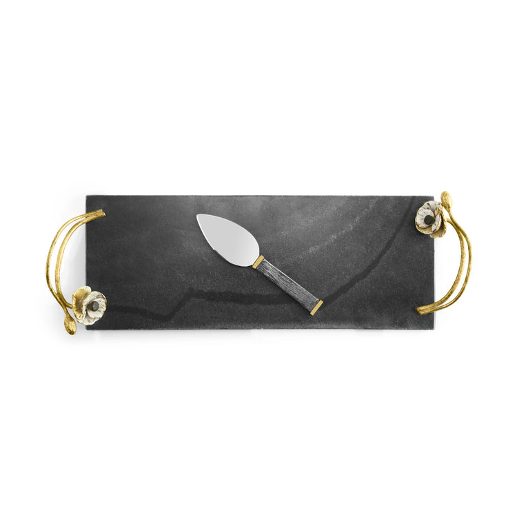 Anemone Small Cheese Board with Spreader