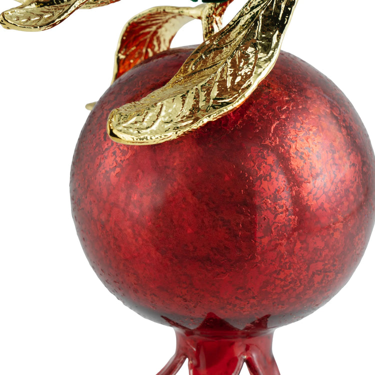 Michael Aram pomegranate glass ornament, red, for holiday decoration