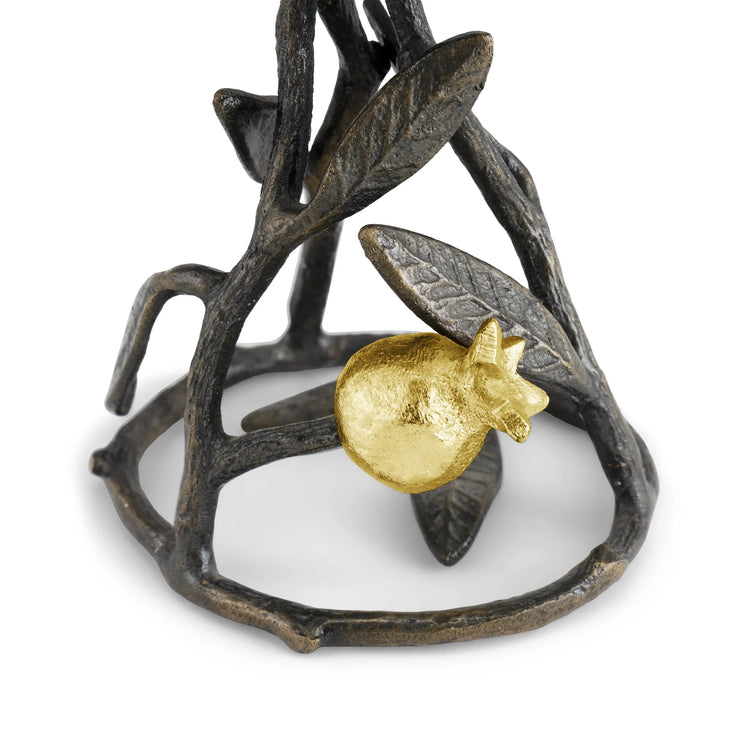 Michael Aram pomegranate Kiddush cup, metal with pomegranate design, for Jewish traditions