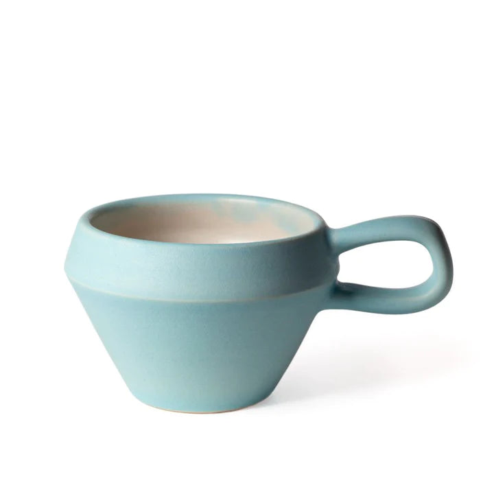Richmond Cup and saucer, Wishing Well Blue