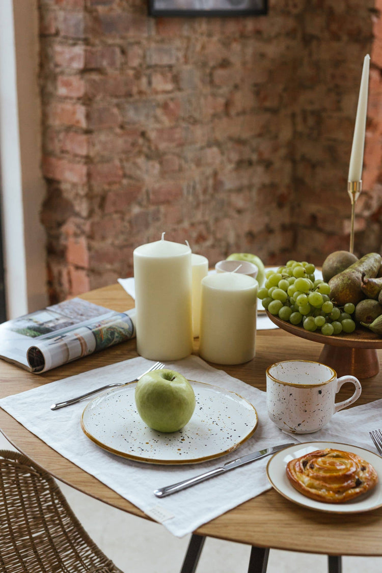 Linen Placemats, Set Of 2, White